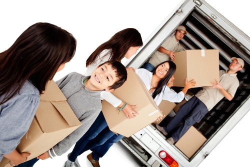 Moving truck ready for a local relocation in Lewisham