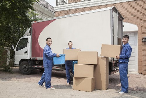 Professional removal team helping with a Lewisham home move