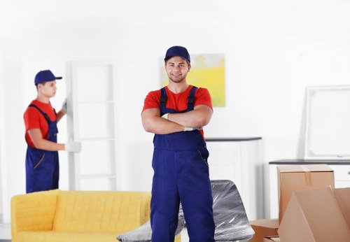 Careful packing materials used for a Lewisham home relocation