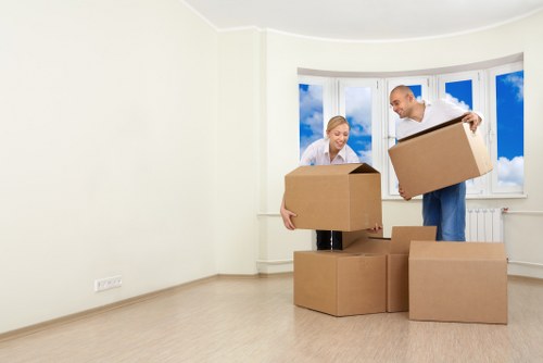 Removal team planning a home move in Lewisham