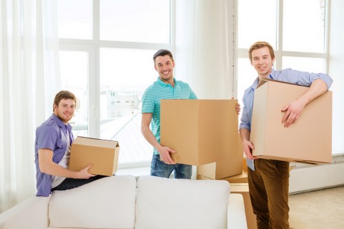 Organized packing materials for homes and offices in Lewisham