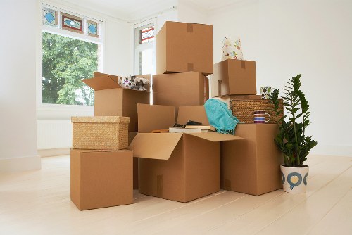 Professional movers handling furniture during a Lewisham relocation