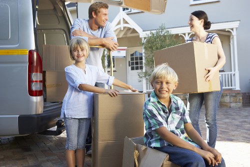 Payment and service terms for a removal job on a clipboard