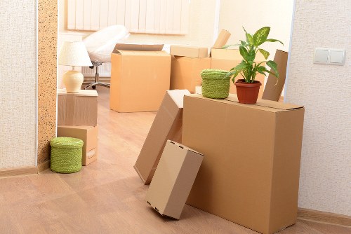 Preparation checklist for furniture removals in Lewisham with packed items