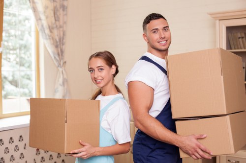 Lewisham van service helping with local house move items